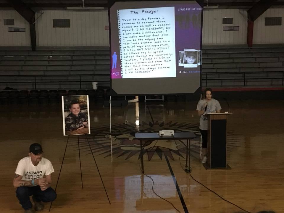 "Stand for the Silent" antibullying presentation at Caney School